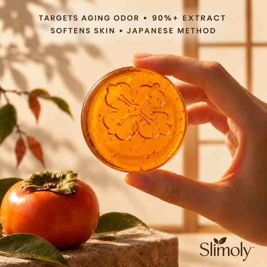 ⏳🔥LIMITED-TIME 60% OFF! ⏰Slimoly®Japanese Persimmon Soap for Body Odor