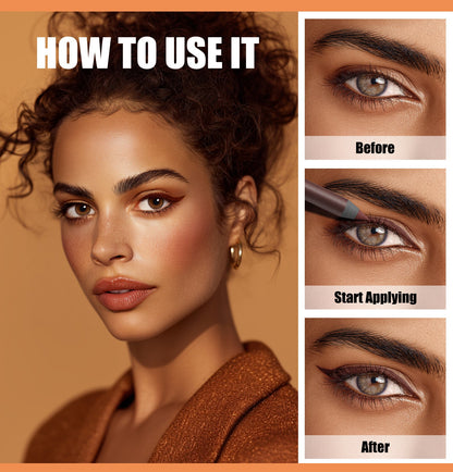 24H Waterproof Eyeliner Pencil – Smudge-Resistant Vegan Eye Liner
