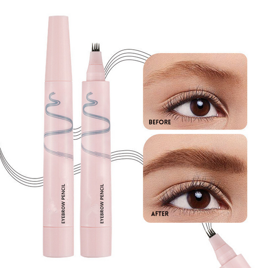 ⏳🔥LIMITED-TIME 60% OFF! ⏰✏️Waterproof 4-Tip Eyebrow Pencil – Create Natural & Fuller Brows Effortlessly ✨